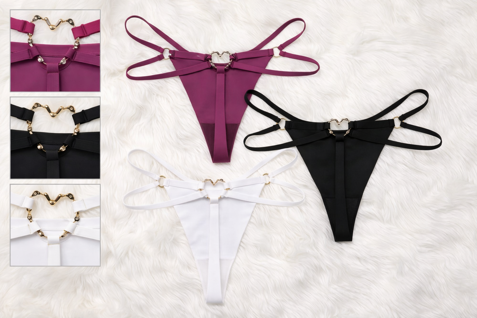 Seamless Heart thong
